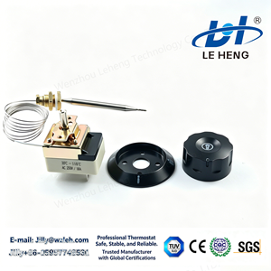 <span class=keywords><strong>Thermostat</strong></span> capillaire mécanique robuste 50-320°C <span class=keywords><strong>pour</strong></span> dispositifs de commutation d'huile, équipement de commutation, système de contacteur CA, interrupteur de contrôle de chauffage - Product Image 3