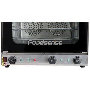 Horno de convección eléctrico comercial, equipo de panadería, alta calidad, 4 bandejas, encimera - Product Image 3