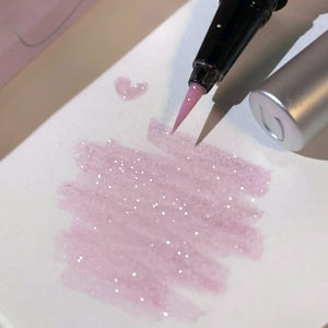 Eyeliner liquide scintillant <span class=keywords><strong>violet</strong></span> imperméable en gros, maquillage illuminateur liquide coloré, eyeliner <span class=keywords><strong>pailleté</strong></span> à marque privée - Product Image 2