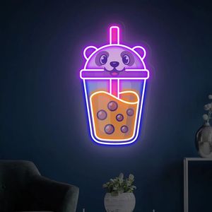 ป้ายไฟนีออน LED แบบสั่งทำมีตัวอักษ<span class=keywords><strong>ร</strong></span>สั่นสัญลักษณ์นีออนสุขสันต์วันเกิดสำห<span class=keywords><strong>ร</strong></span>ับ<span class=keywords><strong>ร</strong></span>้าน<span class=keywords><strong>ค</strong></span>้าที่บ้านงานแต่งงานป้าย LED แบบเปิด - Product Image 5