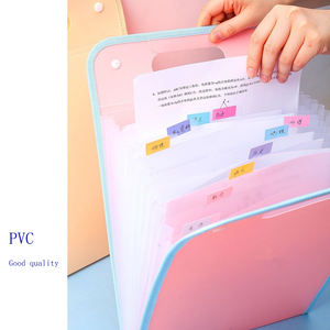 Cartella di File espandibile A4 13 tasche cartella di File a fisarmonica colorata organizzatore di documenti borsa di immagazzinaggio di carta espandibile per banconote - Product Image 3