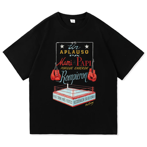 Maglietta DTMF Residencia Tour Boxing Bad <span class=keywords><strong>Bunny</strong></span> 2025 Abbigliamento Uomo/Donna Harajuku Top di Alta Qualità per Regali agli Innamorati T-Shirt in Cotone - Product Image 1