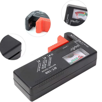 Probador de Baterías BT-168, Comprobador Universal de Capacidad de Baterías para AA, AAA, C, D, 9V, 1.5V, Probador de Descarga de Baterías de Botón