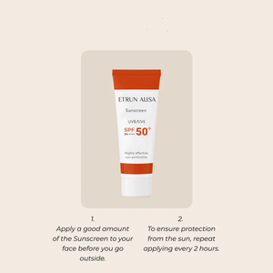 Birch Juice Sunscreen Spf 50 PA++++ Private Label Natural Korean Moisturizing UVB UVE <strong>Sun</strong> Screen <strong>Cream</strong> <strong>Face</strong> for Black Girl - Product Image 6