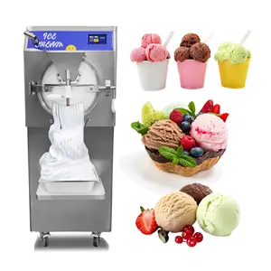 Mesin es krim Gelato kualitas tinggi penjualan laris mesin es krim keras Sorbet komersial