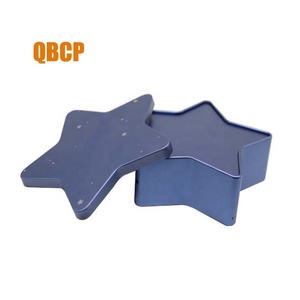 Custom Designed Christmas Tree Shaped Tin Box with MDF Recyclable for <strong>Candy</strong> or Food Storage - Product Image 2