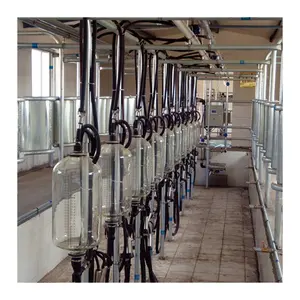 mid-set digital meter automatic glass bottle cow milking parlor machine equipment for sale