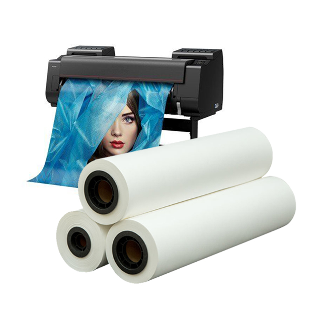 36 Inch Wide Format Inkjet Printing Satin Photo Paper Roll