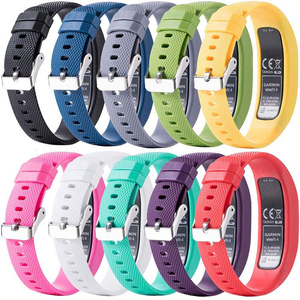 Montre intelligente Bandes Silicone Bracelet De Remplacement Pour Garmin <span class=keywords><strong>Vivofit</strong></span> 4 Bracelet - Product Image 6
