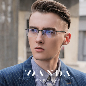 Danda Anti Blue Light Glasses Rectangle Full <b>Frame</b> PC Lens Unisex Computer Eyewear 5910 <b>Metal</b> <b>Frame</b> - Product Image 2