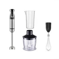 Blender Pengolah Makanan Best Buy, Penggiling, Blender, Batang Stainless Steel 304, 4 in 1, Juicer, Blender Tangan