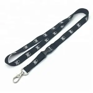 Geen Minimale Bestelling Fabrikant Goedkope Gepersonaliseerde Nek Gereedschap Afdrukken Polyester Sublimatie Op Maat Lanyards Met Logo Op Maat