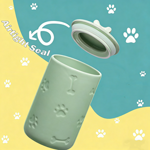 Urne funéraire en céramique étanche à l'humidité avec motif dentelé, personnalisable avec logo, pour cendres de crémation, étanche - Product Image 4