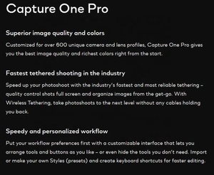 Maîtrise du développement RAW, du traitement des images et de la gestion des actifs Capture One Pro - Product Image 2
