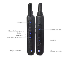 Meilleur prix Baofeng VTC2 Mini <span class=keywords><strong>radio</strong></span> portative longue portée <span class=keywords><strong>2022</strong></span> Baofeng VT-C2 <span class=keywords><strong>Radio</strong></span> bidirectionnelle <span class=keywords><strong>portable</strong></span> 400-470 MHz Talkie-walkie - Product Image 3