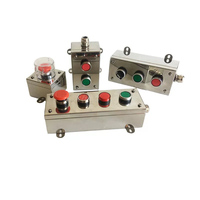 Kotak Tombol Tekan Atex Tahan Cuaca Anti-ledakan IP66 10A 1NO1NC On-off Start-stop