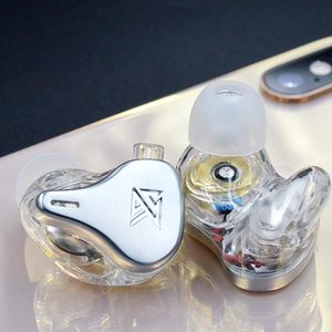 Audífonos Intrauditivos Dinámicos de Tres Unidades <span class=keywords><strong>KZ</strong></span> <span class=keywords><strong>DQ6</strong></span>, con Aislamiento de Ruido, Deportivos, con Cable Desmontable (Plateado) - Product Image 3