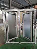 Ventana Abatible de PVC Moderna Personalizada, Resistente a Huracanes, con Aislamiento Térmico, Doble Acristalamiento Laminado, Calificada por Energy Star