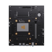 Placa Base MINISFORUM BD795M M-ATX para Juegos y NAS, AMD Ryzen 9 7945HX 16C/32T, 2*DDR5, 2*NVMe, 2*SATA3.0, PCIe4.0 X16, 2.5GLAN, Mini PC