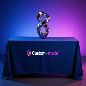 Nappes carrées modernes en tricot personnalisées, écologiques, 100 % polyester, tailles et couleurs au choix, pour hôtels, expositions et usage domestique. - Product Image 5