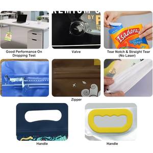 كيس تعبئة طعام مخصص للطائر والقط والحيوانات الأليفة 1 و 2*5*10 من قاع كبير مقاوم للرائحة قابل لإعادة التدوير قابل لإعادة التدوير كيس تعبئة طعام الطيور والقط والكلب - Product Image 4