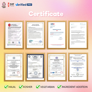 Tùy chỉnh Halal cầu vồng uốn lượn Kẹo cứng kẹo dính HACCP/BRC giấy chứng nhận Nhãn tư nhân cho doanh nghiệp số lượng lớn tráng - Product Image 6