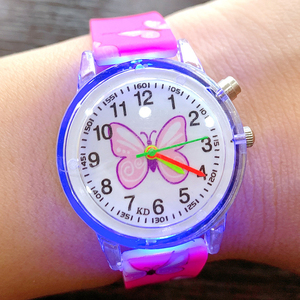 Relojes LED para Niños, Fuente de Luz Colorida, Reloj Infantil para Niños y Niñas, Regalo de Fiesta, Relojes de Pulsera para Niñas - Product Image 2