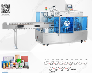 Máy đóng gói tự động dạng hộp các tông tự động cho mỹ phẩm, máy đóng gói dạng khay tự động, giải pháp đóng gói chai, máy đóng gói dạng hộp các tông - Product Image 5