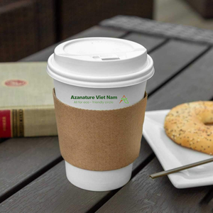Best Selling Eco Friendly Custom Printed <b>Disposable</b> Black Food Grade Coffee <b>Cup</b> Sleeve Premium Quality Wholesale - Product Image 2
