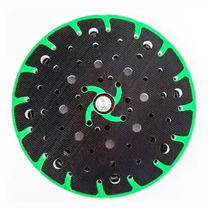 Disque de ponçage poreux rond de 150 mm (6 pouces) avec support, 49 trous, pour <span class=keywords><strong>machine</strong></span> de polissage à sec DIY domestique, plateau à papier de verre, disque de polissage <span class=keywords><strong>Festool</strong></span> Mill - Product Image 5