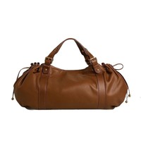 Sac fourre-tout rétro plissé en paille tressée avec garniture en cuir, grande capacité, pour femme, idéal pour la plage, les vacances ou les trajets quotidiens