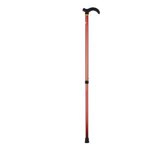 Bastón de Trekking para Senderismo al Aire Libre, Ligero, con Mango Curvo, Bloqueo Externo, Telescópico, Bastón para Caminar para Personas Mayores - Product Image 4