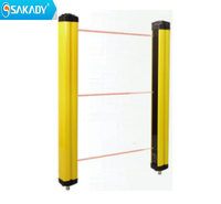 Barrière photoélectrique de sécurité étanche IP65 avec boîtier en aluminium, détection par surface en polycarbonate, sortie PNP/NPN, capteur infrarouge de haute qualité