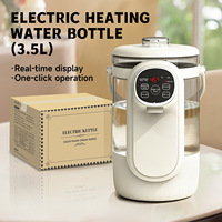 Bouilloire à température constante de 3,5 L avec isolation intégrée et isolation entièrement automatique intelligente, bouteille d'eau électrique