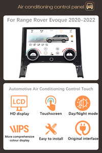 El más nuevo Panel electrónico de CA para coche de 10 ", pantalla táctil LCD, tablero de Control de aire acondicionado para Range Rover Evoque 2020-2022 - Product Image 5