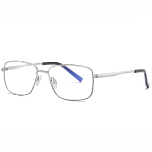 Nouvelles montures de lunettes anti-lumière bleue en alliage métallique pour hommes et femmes - Product Image 3