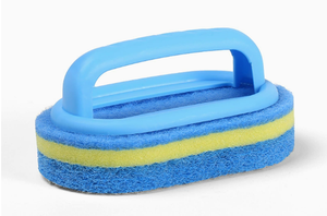 Wholesale Cleaning Brush With Handle <b>Sponge</b> Wiping Kitchen Pot Washing Toilet Ceramic Tool - Product Image 2