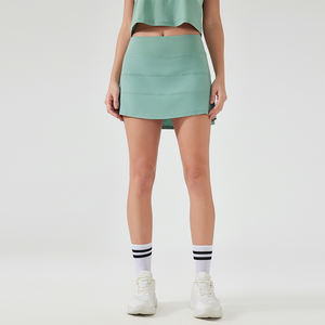 Pabrik kustom pinggang tinggi tenis pakaian olahraga untuk wanita berolahraga skut picleball Golf Tenis rok Activewear produsen - Product Image 3