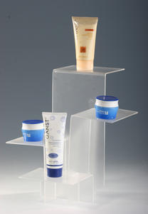 ชั้นวางอะคริลิคใสสำหรับจัดแสดงสินค้าแบบขายส่ง ชั้นวางโชว์ฟิกเกอร์แบบตั้งโต๊ะ ชั้นวางคัพเค้ก ชั้นวางอะคริลิคสำหรับโชว์สินค้า - Product Image 6