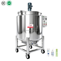 Mélangeur de savon liquide 30L 50L, petit agitateur de liquide de lavage, mélangeur chimique, machines de fabrication de détergent, équipement de mélange de shampoing