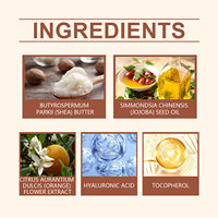 Vente en gros de beurre de soins corporels de marque privée massage quotidien crème hydratante douce crème de soins corporels au beurre de karité crème pour le Corps