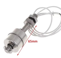 Capteur de niveau de liquide à flotteur en acier inoxydable pour réservoir, double flotteur à bille, capteurs de débit pour réservoir et piscine