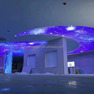 Plafond tendu 3D en plâtre avec effet illusion, magnifique design ciel étoilé, vente en gros - Product Image 2