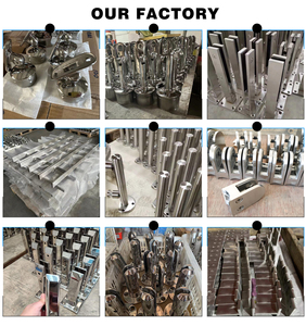 SVA-138 Chất lượng cao không khung thép không gỉ lan can kính với kính kẹp kính hỗ trợ hồ bơi hàng rào kẹp - Product Image 6