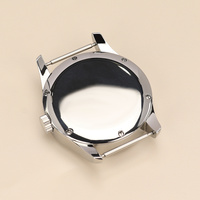Casing Jam Tangan Anti Air 42MM dari Baja Tahan Karat dengan Kaca Mineral yang Diperkeras, untuk Dial 34.50-35.30MM, Cocok untuk Mesin NH34/35/36/38 (Grosir)