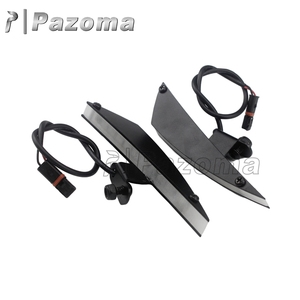 Clignotants LED avant CNC pour moto, clignotants ambre pour <span class=keywords><strong>BMW</strong></span> <span class=keywords><strong>S1000RR</strong></span> 2009 et plus, <span class=keywords><strong>HP4</strong></span> <span class=keywords><strong>2013</strong></span> 2014, Plug and Play - Product Image 2