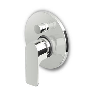 Mezclador de ducha y bañera monomando empotrado, cromado, 16.2 cm de ancho, 9.3 cm de alto, 22 cm de largo - Product Image 1