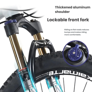 Nuova Mountain Bike Europea 24/27/30 Velocità, 27.5 Pollici, Full-Suspension in Alluminio, Softail per Adulti, Downhill All Mountain con Freni a Disco Idraulici - Product Image 5