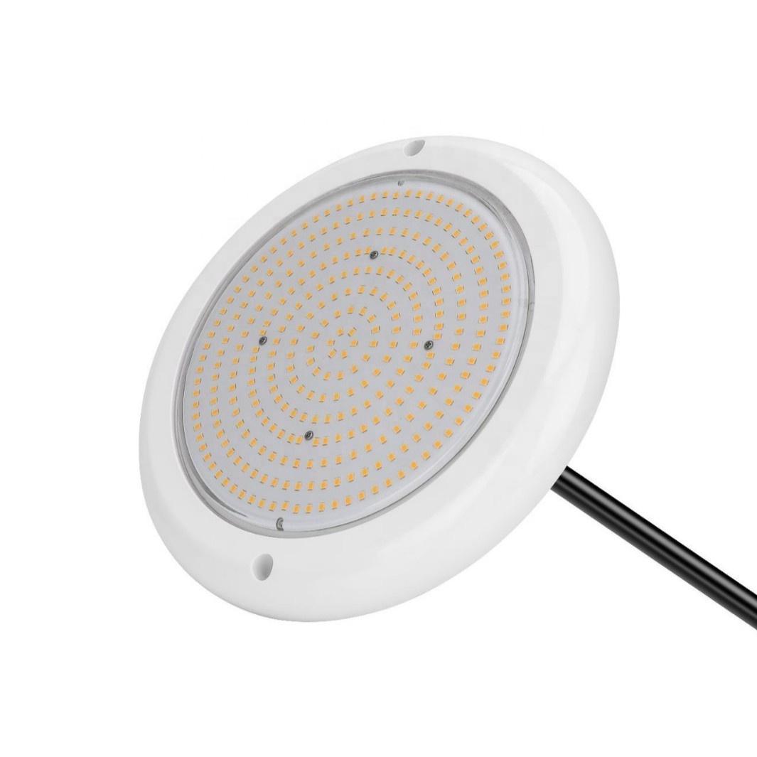 18w Waterproof IP68 Ultra Thin Wall Mounted AC12V Low Voltage Swimming Pool Light with PC Material LED Pool Side Wall Decoration