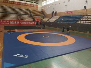 競技トレーニングXPEフォームレスリングマットとカバー - Product Image 6